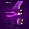 SXHMSAL Thrusting Rabbit Vibrator Massager Dildo- G Spot with Independent Clitoral Stimulator, 10 Patterns